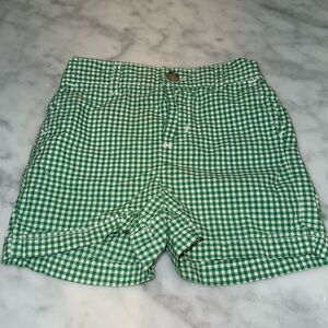 Ralph Lauren Green Gingham shorts